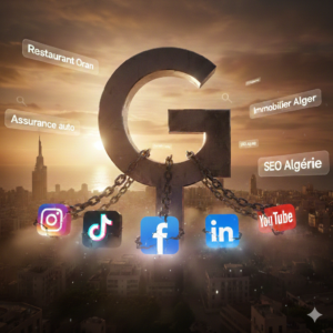 Analyse de la croissance digitale et du Social SEO pour les entreprises en Algérie en 2026.