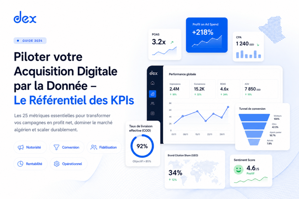 Funnel de Vente et KPIs de Performance Dex Agence
